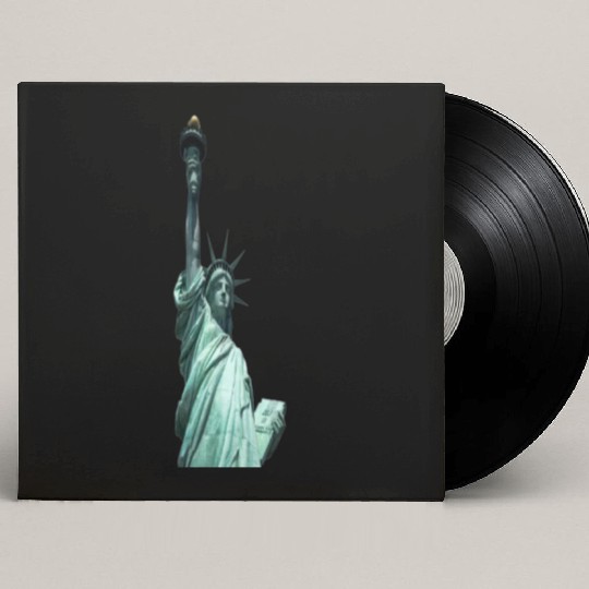 statue of liberty Custom Vinyl Record Sleeves
