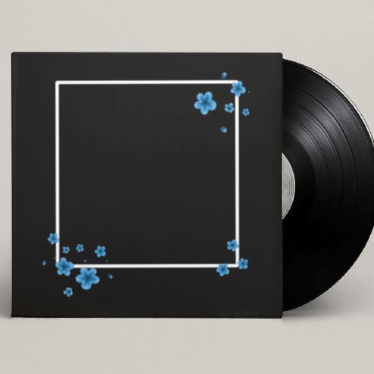 Square Blossom Custom Vinyl Record Sleeves