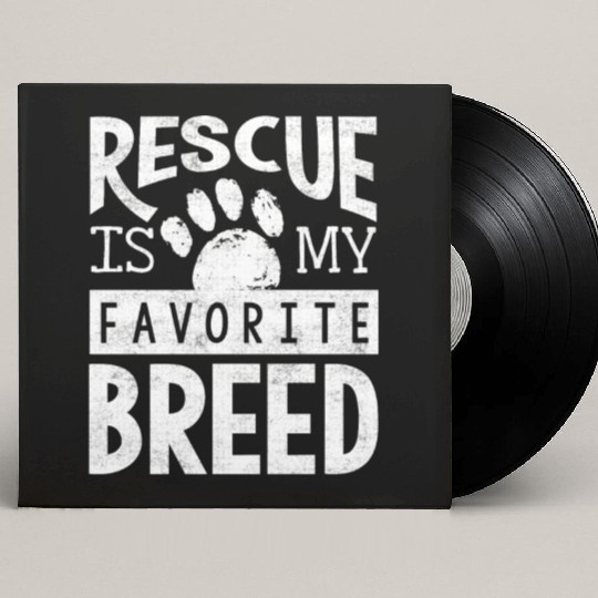 Dog rescue, Dogs, Dog Custom Vinyl Record Sleeves