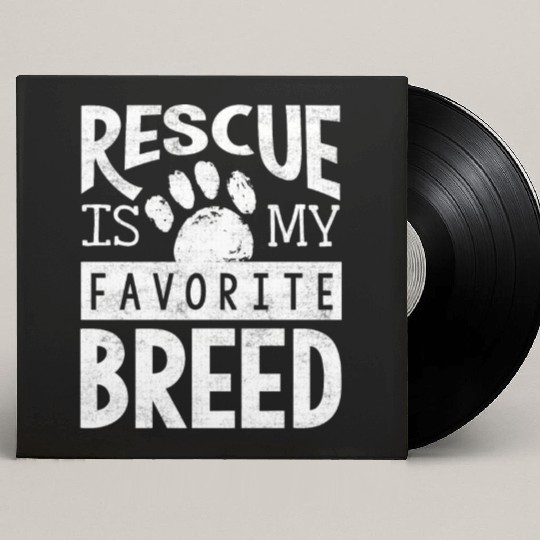 Dog rescue, Dogs, Dog Custom Vinyl Record Sleeves