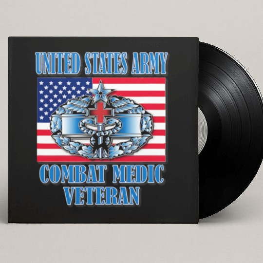 Combat Medic 2nd Award Memorable Us Custom Vinyl Record Sleeves