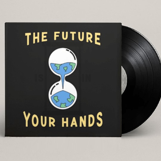 Earth Hour Time Environmentalist Save The Planet Custom Vinyl Record Sleeves
