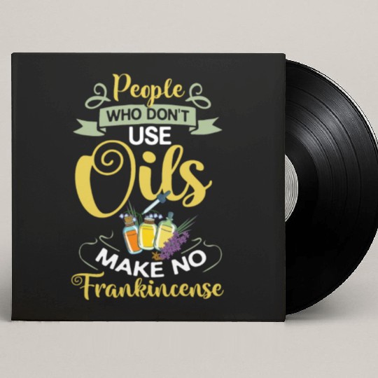 Essential Oil Diffuser Peppermint Aromatherapy Custom Vinyl Record Sleeves