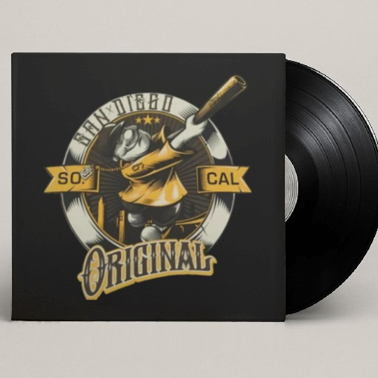 san diego Custom Vinyl Record Sleeves