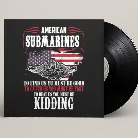 US Military Submarine Custom Vinyl Record Sleeves