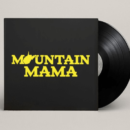 Mountain Mama Wv Blue And Gold Custom Vinyl Record Sleeves