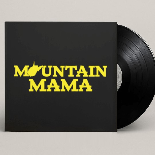 Mountain Mama Wv Blue And Gold Custom Vinyl Record Sleeves