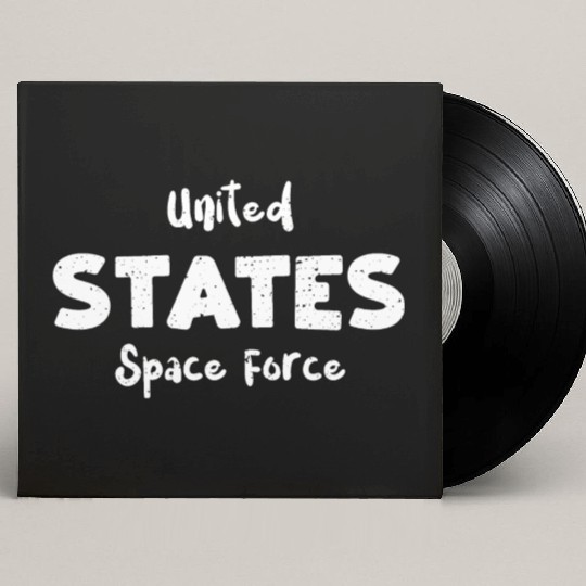 United States Space Force Custom Vinyl Record Sleeves
