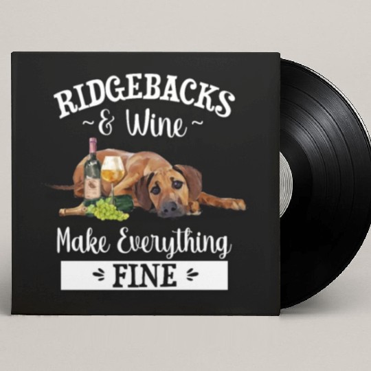 Rhodesian Ridgeback Custom Vinyl Record Sleeves
