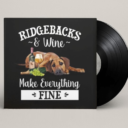 Rhodesian Ridgeback Custom Vinyl Record Sleeves