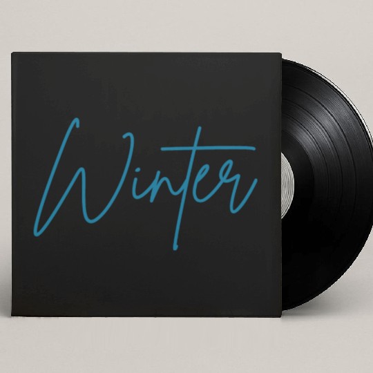 Winter, New Year Custom Vinyl Record Sleeves