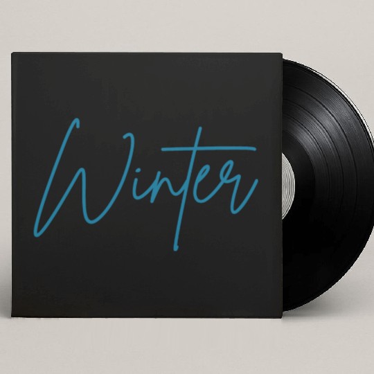 Winter, New Year Custom Vinyl Record Sleeves