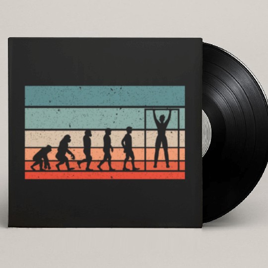 Calisthenics Evolution Fitness Workout Exercise Custom Vinyl Record Sleeves