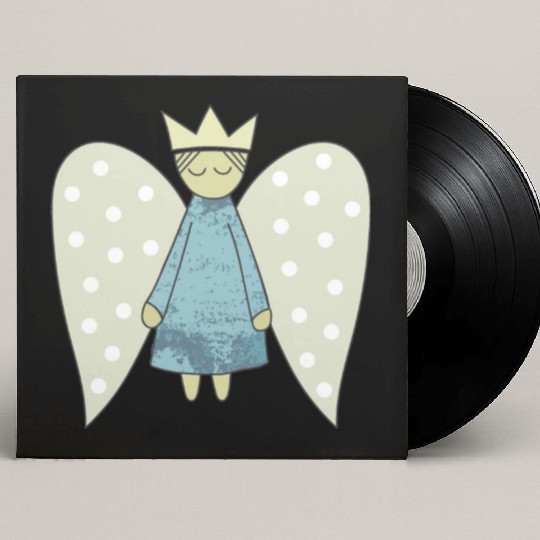 The Flight of the Christmas Angel Custom Vinyl Record Sleeves