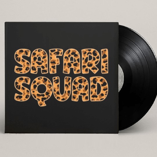 Safari Squad - African Safari Adenventures Custom Vinyl Record Sleeves