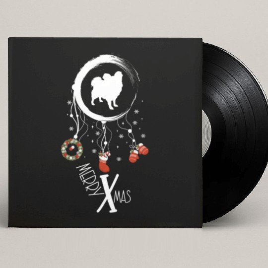 dog dreamcatcher Christmas Chihuahua Custom Vinyl Record Sleeves