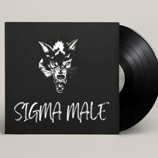 Lone Wolf Sigmamale Alfa Male Custom Vinyl Record Sleeves
