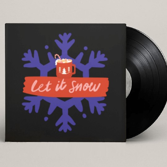 let it Snow Custom Vinyl Record Sleeves
