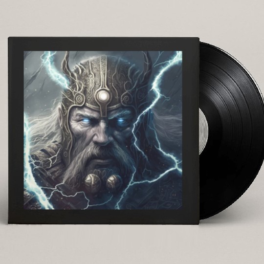 Portrait of Thor Custom Vinyl Record Sleeves
