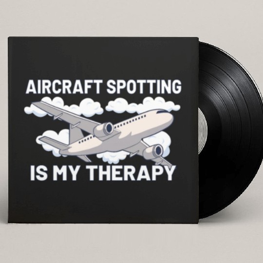 Aircraft Spotting Airplane Aircraft Spotter Custom Vinyl Record Sleeves