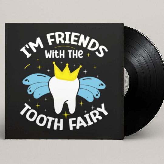 I'm Friends With The Tooth Fairy Dental Custom Vinyl Record Sleeves