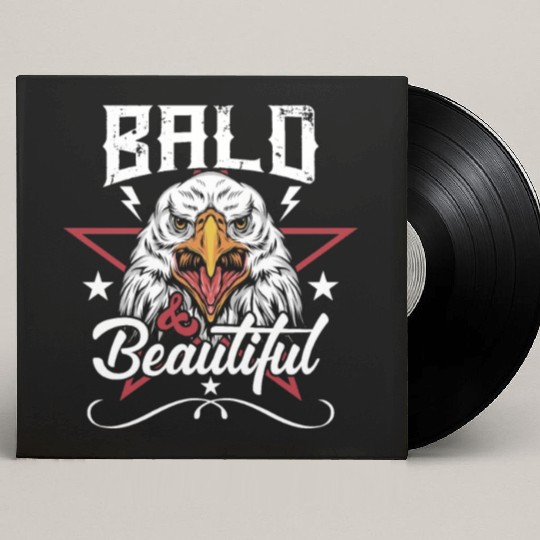 Bald and Beautiful Custom Vinyl Record Sleeves