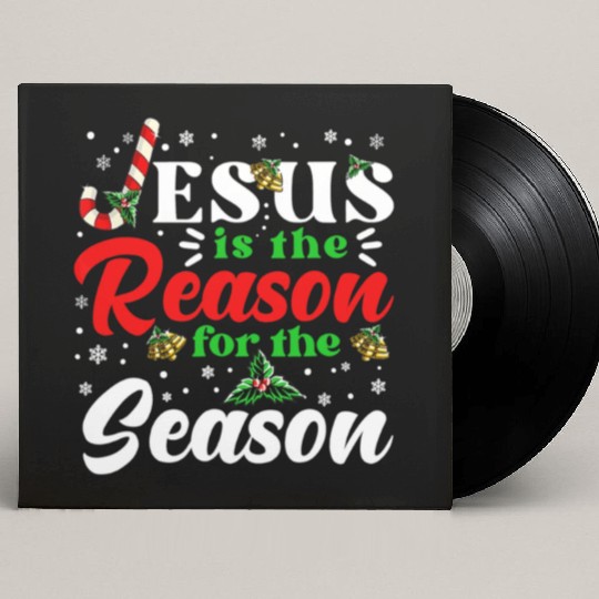 Jesus Is The Reason For The Season Christmas X Mas Custom Vinyl Record Sleeves