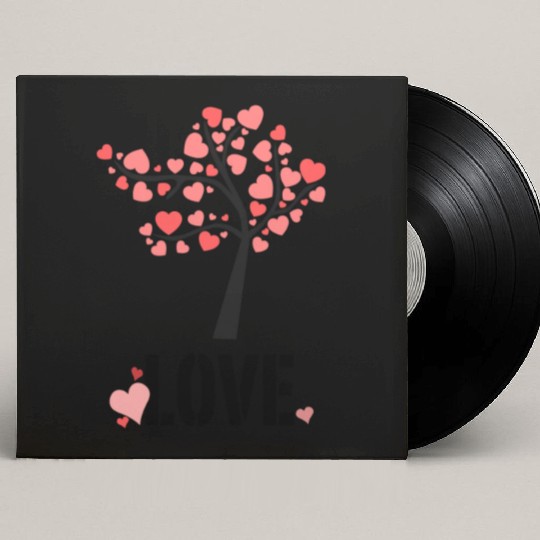 Valentine's Love Tree! Custom Vinyl Record Sleeves