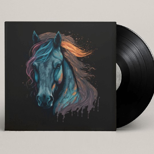 Pony Face Custom Vinyl Record Sleeves