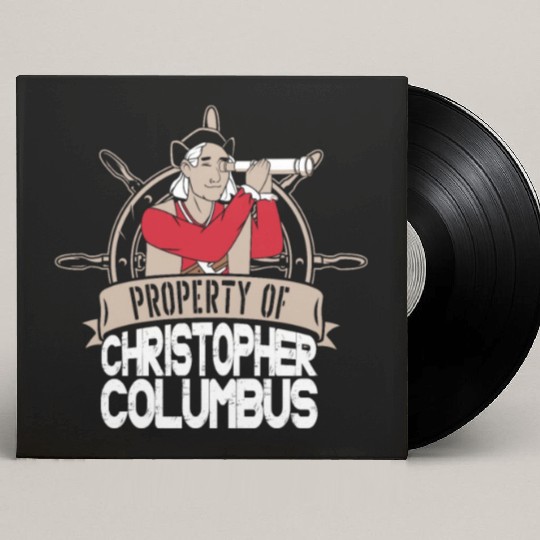 Columbus Day 1492 Helm Telescope Custom Vinyl Record Sleeves