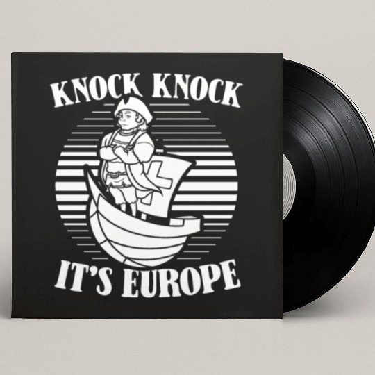 Columbus Day 1492 Custom Vinyl Record Sleeves