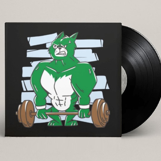 Pumping hulk. Gym Custom Vinyl Record Sleeves