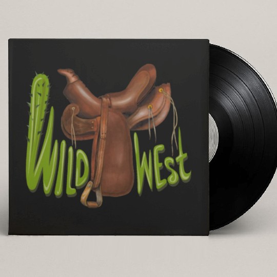 Wild west Custom Vinyl Record Sleeves