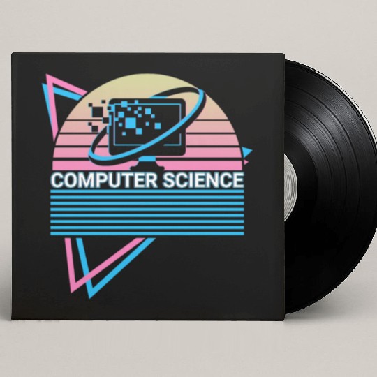 Computer Science Retro Custom Vinyl Record Sleeves