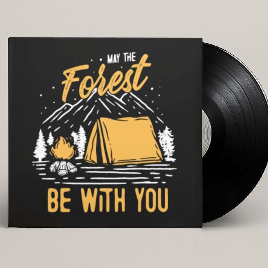 May The Forest Be With You Custom Vinyl Record Sleeves