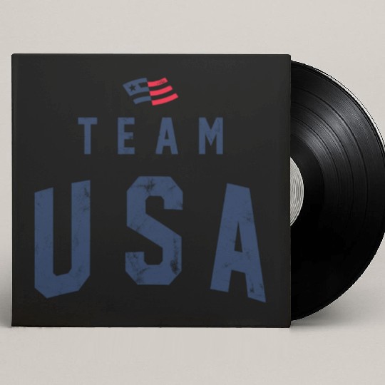 TEAM USA USED LOOK Custom Vinyl Record Sleeves