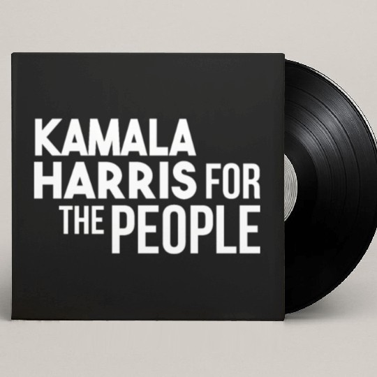 Kamala Harris For The People Custom Vinyl Record Sleeves