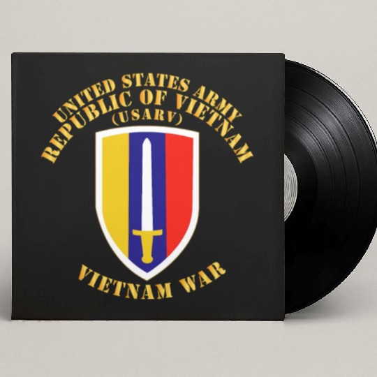 Army US Army Vietnam USARV Vietnam War Custom Vinyl Record Sleeves