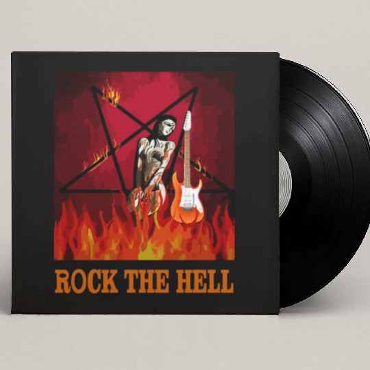 ROCK THE HELL Custom Vinyl Record Sleeves