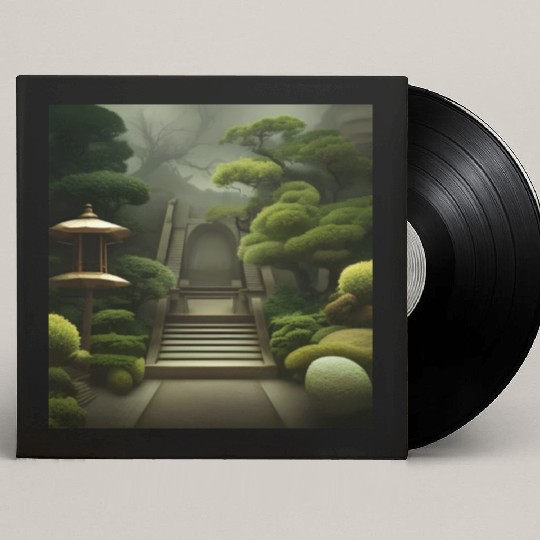 Blossom bonzai trees Custom Vinyl Record Sleeves