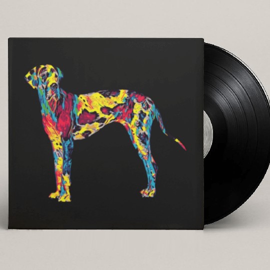 Big Dog Great Dane Custom Vinyl Record Sleeves