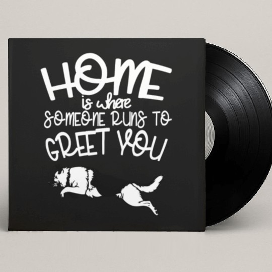 German Shepherd Cute Saying Dog Dog Owner Custom Vinyl Record Sleeves