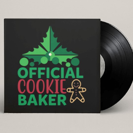 Official Cookie Baker Custom Vinyl Record Sleeves