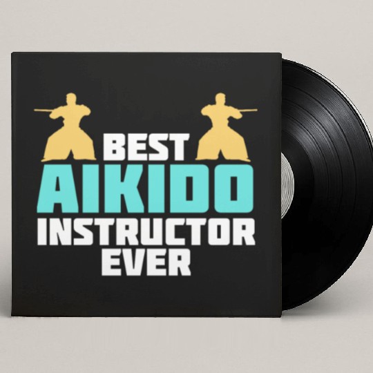 Aikido Instructor Japan Taekwondo Karate Martial Custom Vinyl Record Sleeves