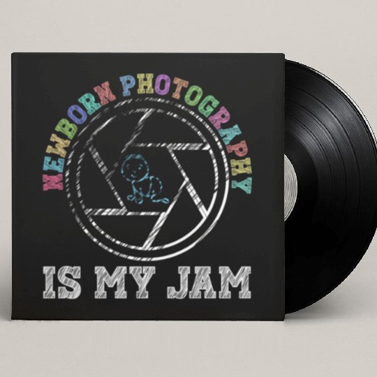 Newborn Photography Is My Jam - Newborn Custom Vinyl Record Sleeves