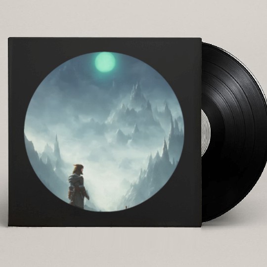 Mystical Character Art Custom Vinyl Record Sleeves