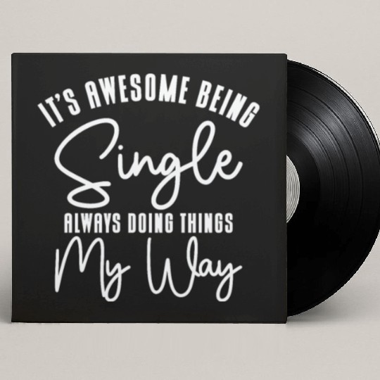 Awesome Single Independent Solo Single Quotes Custom Vinyl Record Sleeves