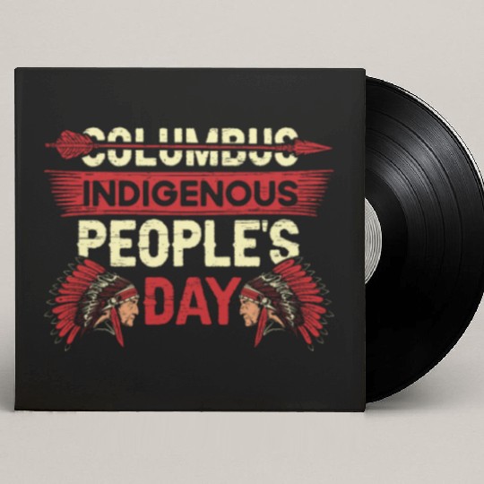 Indigenous People's Native Indian American Anti Custom Vinyl Record Sleeves