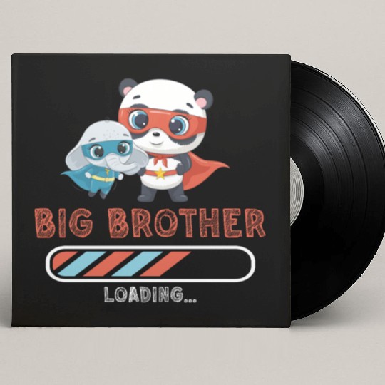 Big brother super hero panda elephant 2023 Custom Vinyl Record Sleeves