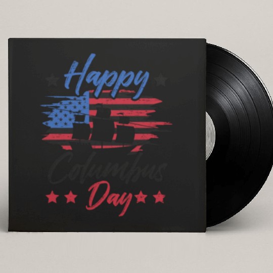 Columbus Day 1942 American Italian Christopher Custom Vinyl Record Sleeves